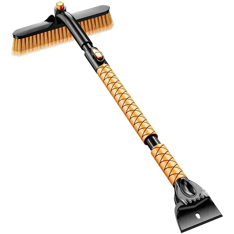 Snow cleaning brush