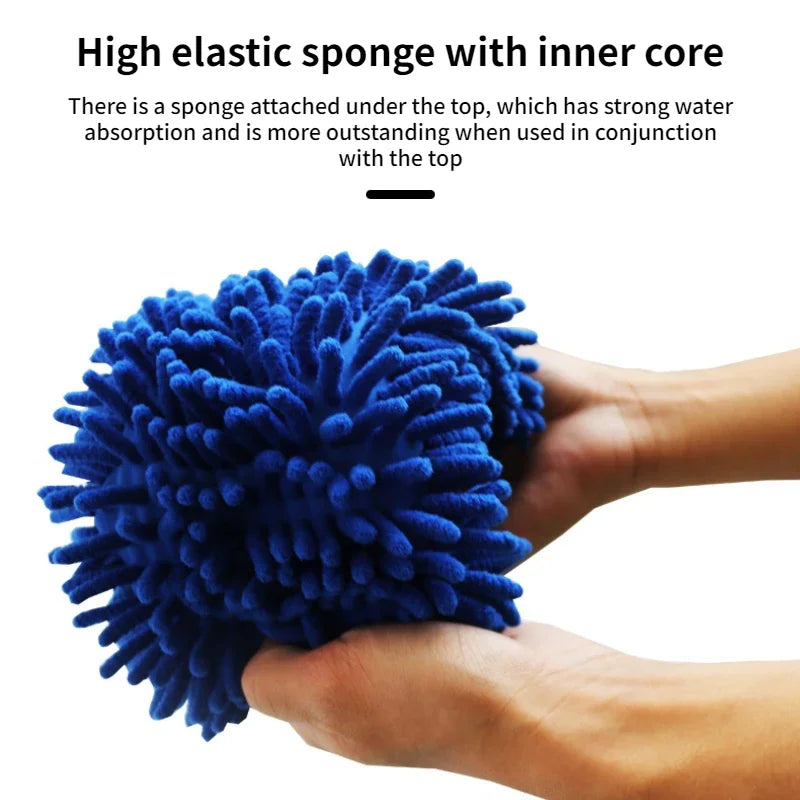 High elastic sponge with inner core