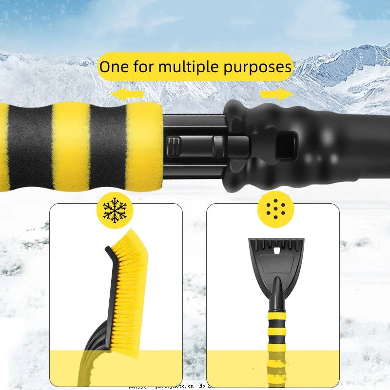 Snow brush and ice scraper