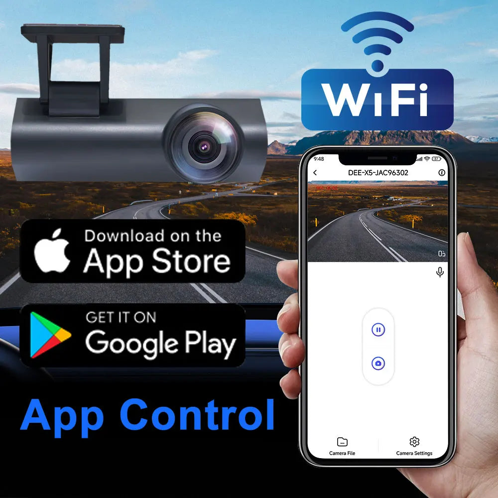 4K WiFi Dash Cam