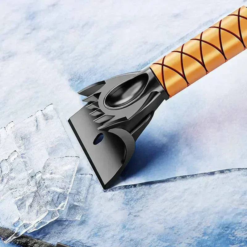 Snow cleaning brush