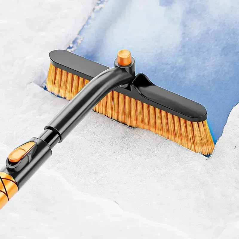 Snow cleaning brush